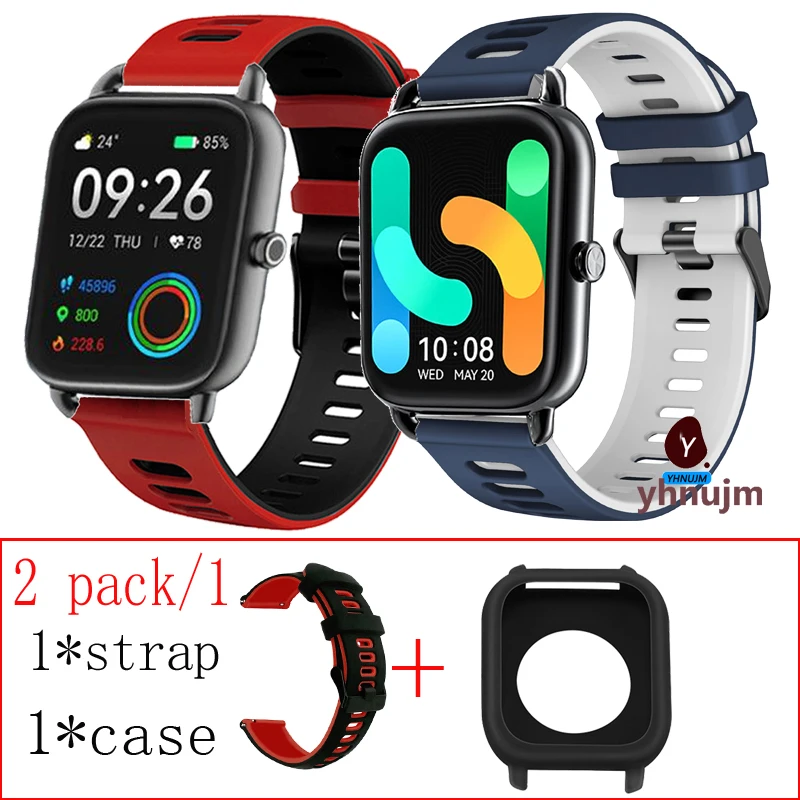 

Wristband for Haylou RS4 / Haylou RS4 Plus Strap Silicone Band Bracelet TPU Case Cover Protector