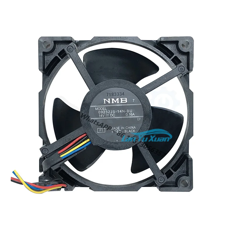 

92x92x38mm DC14V 0.16A Cooling Fan 09232JS-14N-BU Is Suitable for Toshiba Refrigerator, Refrigerator