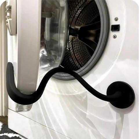 Гибкая силиконовая дверная опора для стиральной машины, магнитная дверная опора для стиральной и сушильной машины, гибкая дверь для стиральной машины, открытая дверь для дома