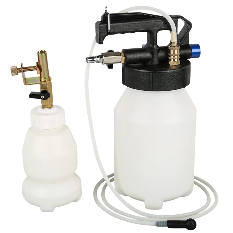 

2 Liter Air Vacuum Brake Fluid Bleeder Pump Extractor w/Refilling Bottle Kit