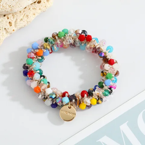 Резинки для волос JM многоцветные