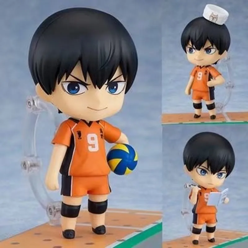 

Фигурка Аниме Haikyuu, 10 см, 1455 # Tobio Kageyama, Милая Мини-фигурка из ПВХ, японская аниме-фигурка, кукла в подарок