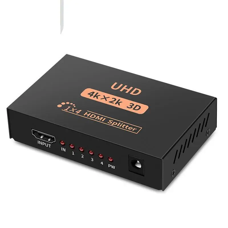 

Компьютерная телеприставка HDMI hd дистрибьютор 1 четыре переключателя на 4 выхода устройства разделения экрана HDMI
