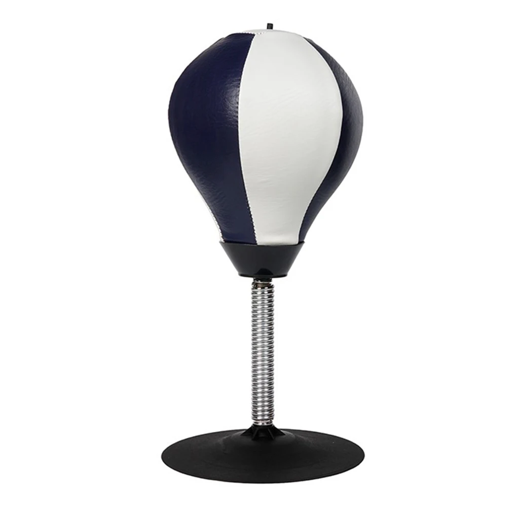 

PU Leather Desktop Punching Bag Kids Toy Sports Home Office Stress Relief Table Training Boxing Ball