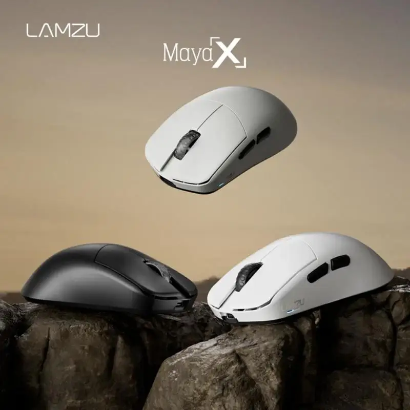 Мышь Lamzu Mayax 47 г легкий трехожий режим Paw3950 скорость опрокидывания 8k специальная
