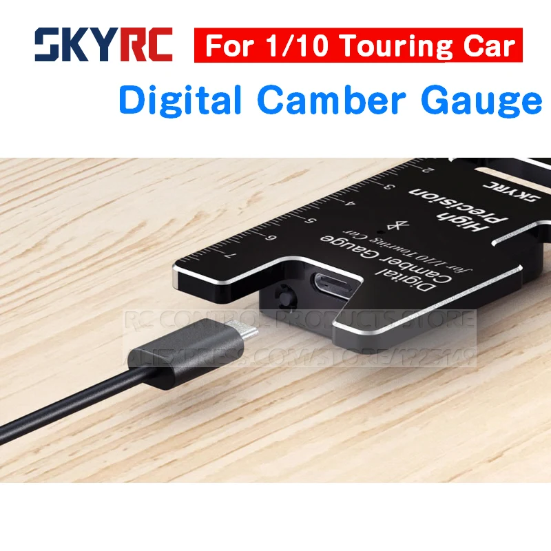 

SKYRC Digital Camber Gauge Built With APP Bluetooth 5.0 Connection For 1/10 Touring Car