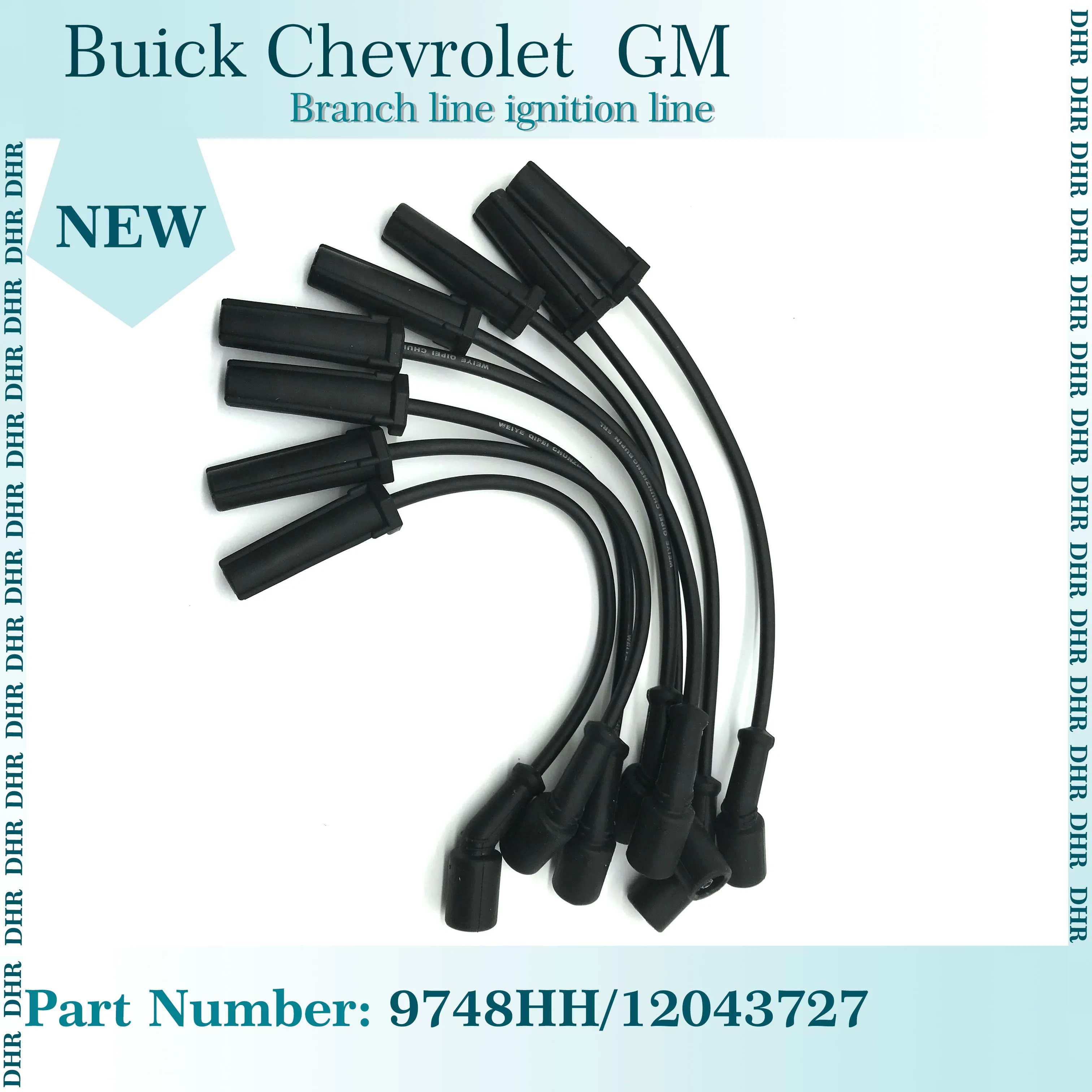 

12043727 подходит для Buick GM Chevrolet GM высоконапорная Свеча зажигания Firewire высотой 9748HH
