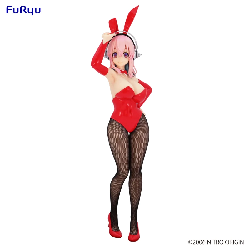 

Оригинальная суперsonico анимация Supersonico Bunny Girl Red Ver. Японская аниме фигурка модель игрушка мультяшная фигурка кукла модель игрушки