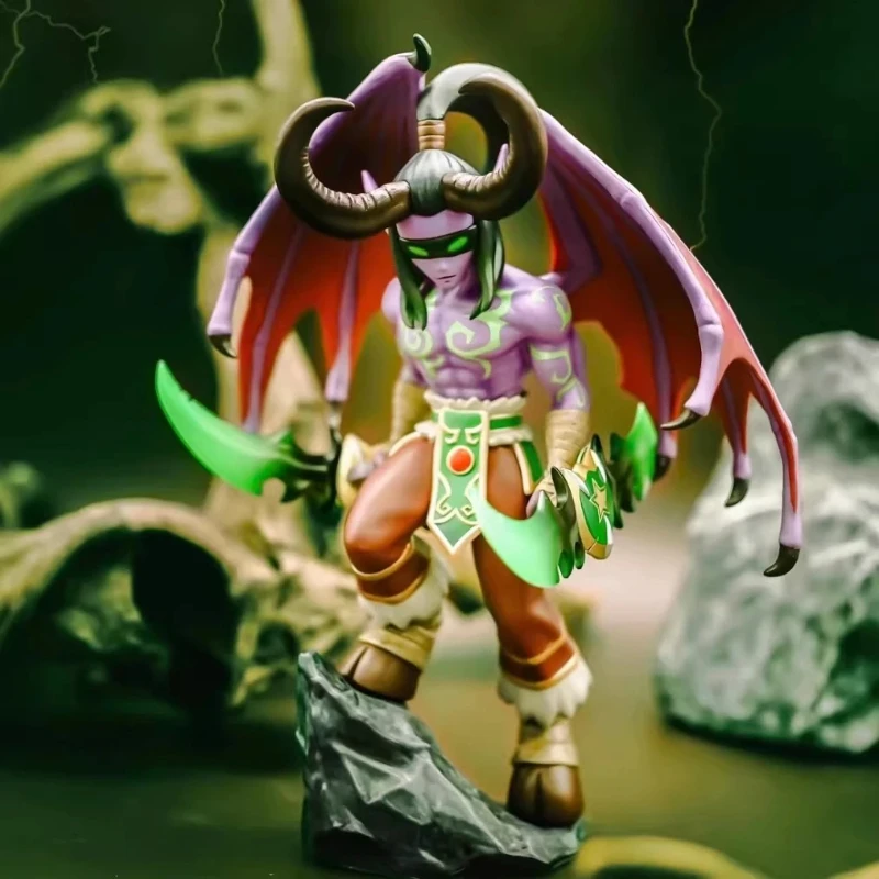 Фото POP MART World of Warcraft Classic: Слепая коробка-сюрприз с фигурками и украшениями, коллекционная серия, подарок для мальчиков №1
