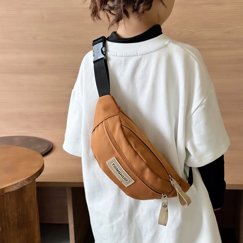Детская нагрудная сумка повседневный универсальный маленький рюкзак через