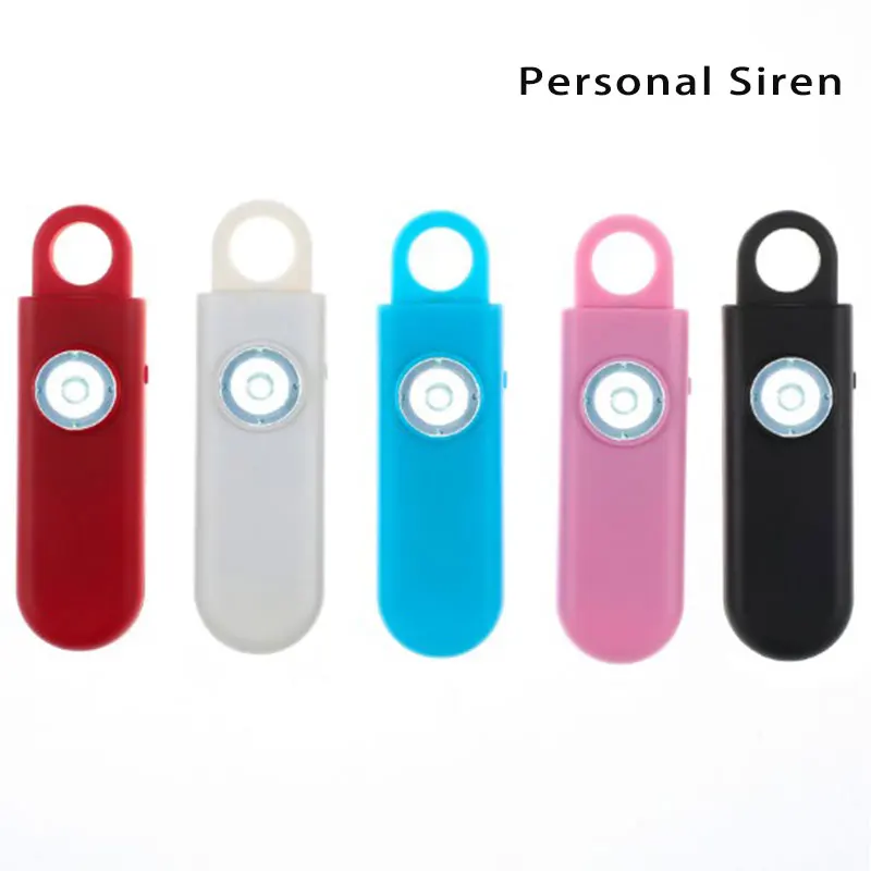 

120 дБ Сигнализация для самозащиты для женщин, брелок со светодиодный светильник кой