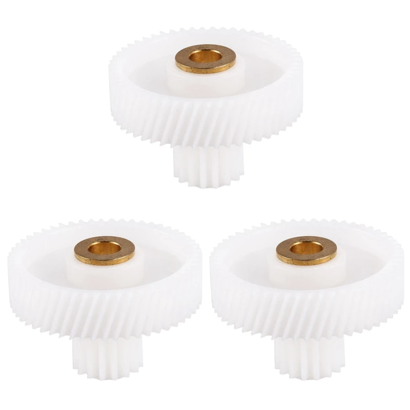 

3X Meat Grinder Parts Plastic Gear Parts For Meat Grinder MG-2501-18-3 Fit Elenberg