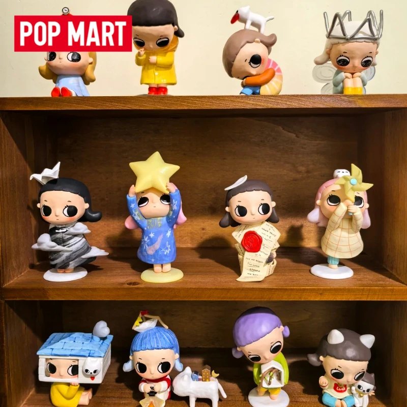 Фото POP MART Nyota Growing Up By Your Way Series слепая коробка Guess Bag Mystery Cute Desktop Ornaments Коллекционная модель куклы детские игрушки №1