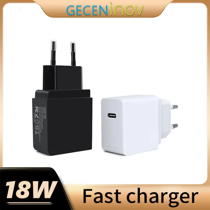 

PD 18W Quick Charger 18W QC3.0 USB Type C Fast Charger for iPhone 8 13 12 Xs 8 Xiaomi Samsung Galaxy S20 S30 P30 Pro