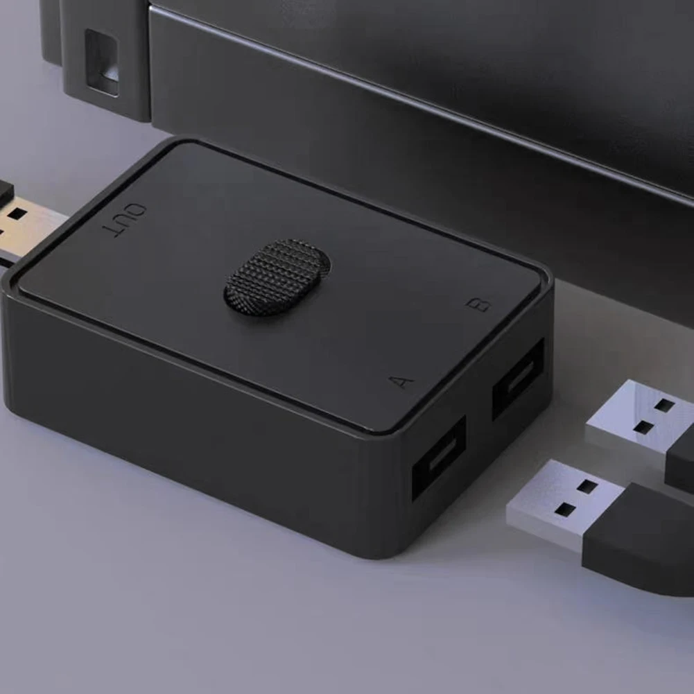 KVM usb-хаб 2 в 1 выход USB 3,0 переключатель KVM переключатель USB 3,0 двухсторонний штекер для ПК клавиатуры мыши принтера