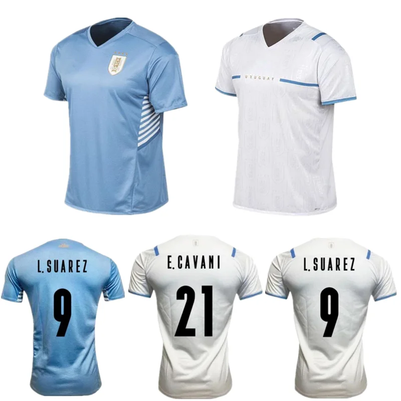 

2021 Uruguay G. DE EARRASCAETA Mens Soccer Jerseys D.GODIN J. M. GIMENEZ R. BENTANCUR L.SUAREZ E. CAVANI Home Away Fotball Shirt