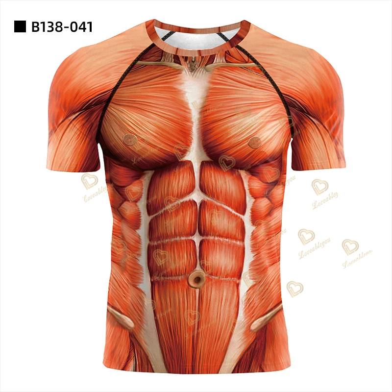 Men Compression Running T Shirt Fitness Tight Short Sleeve Sport Tshirt Training Jogging Shirt Gym Sportswear Quick Dry Rashgard