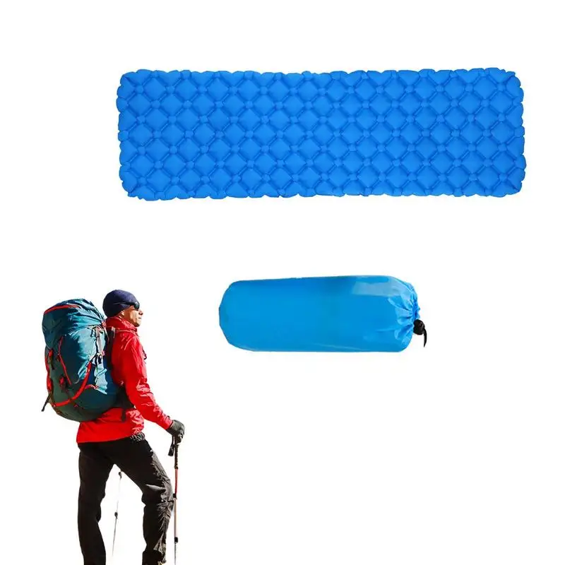 

Ultralight Self-inflating Air Mattress Widen Sleeping Pad Splicing Inflatable Bed Beach Picnic Mat Camping Tent Air Cushion