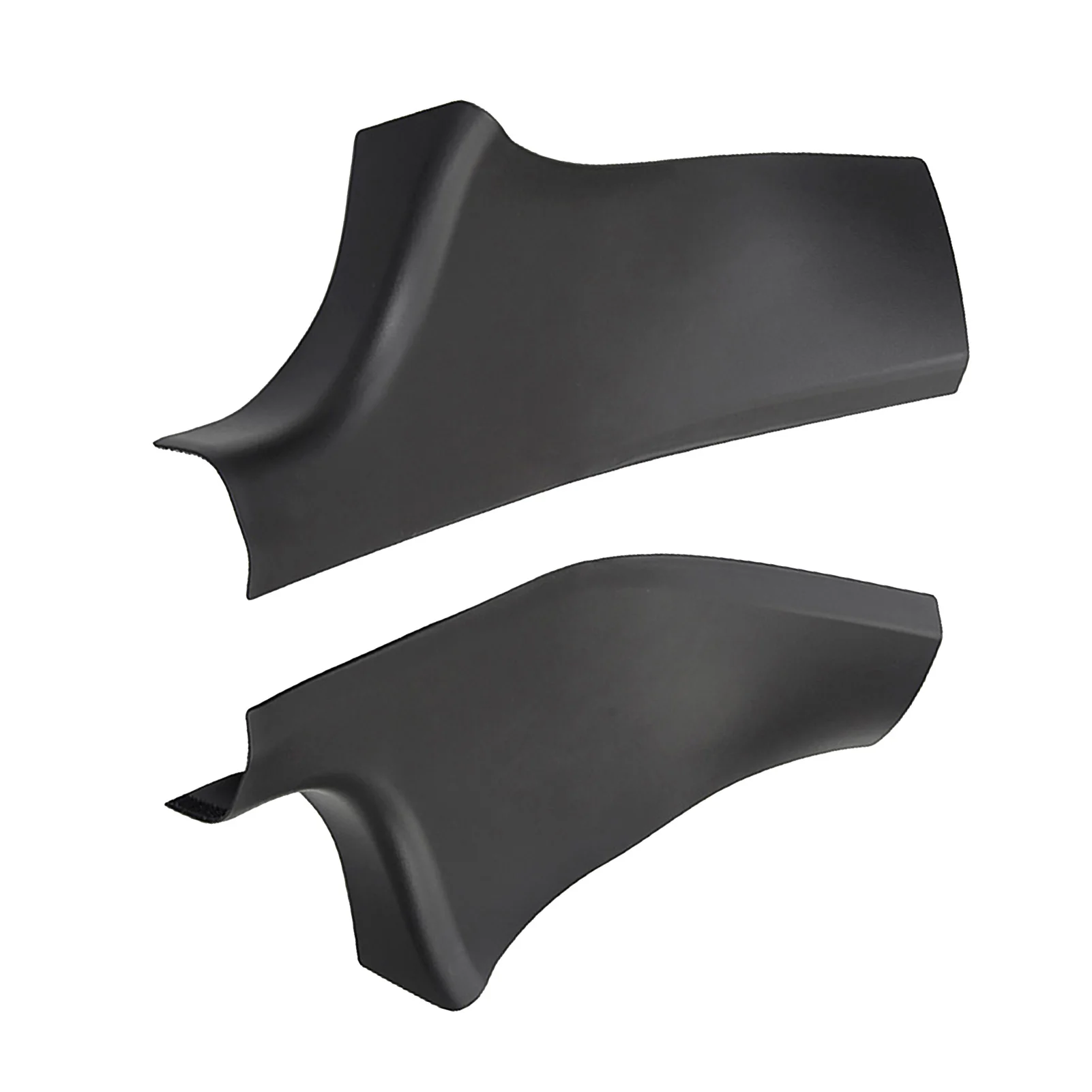 

2 Pcs Door Sill Guards For Tes-la Model Y ABS Car Door Entry Guards Scratch Cover Protector ABS Sill Scuff Cover Panel Black