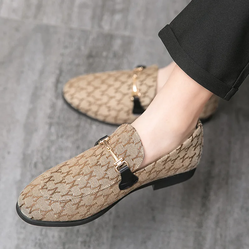 Мужские классические мокасины без застежки черные дизайнерские туфли на плоской