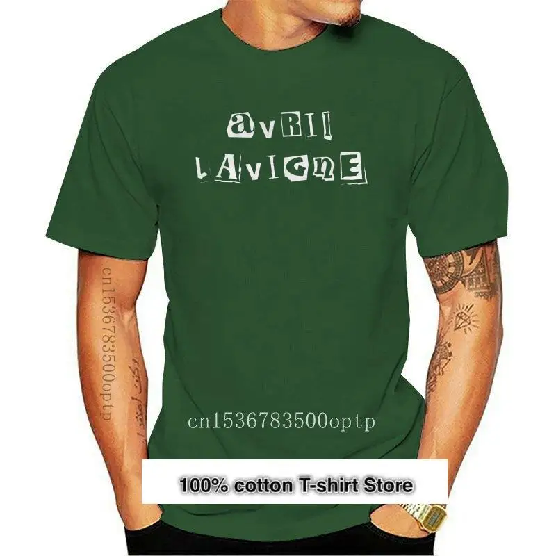 

Camiseta de Vinilo Suave de April lavine, camisa de музыка с высоким песком, nueva