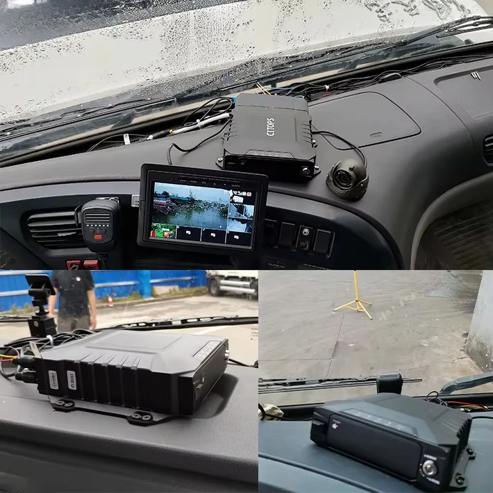Фото CITOPS Wi-Fi видеорегистратор на 4 камеры, 8 каналов, Full HD 2 МП, для грузовиков, с ночным видением, 3G Wi-Fi, для автомобилей, бронированных машин, банковских и автобусных перевозок, 8-канальный №4