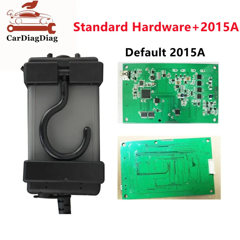 Новейший по умолчанию 2015A полный чип Автомобильный диагностический инструмент совершенно новый PCB для 2014D OBD2 автомобильный сканер версия бесплатная доставка
