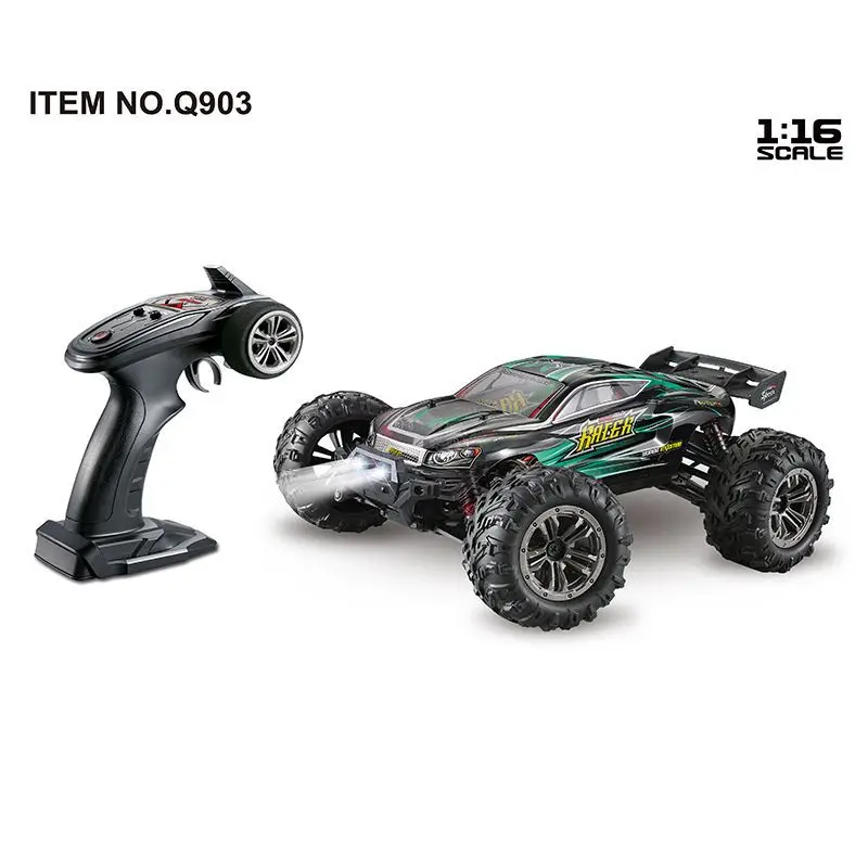 

XLH Q903 Brushless Motor Rc Car 1:16 2.4g 4wd High Speed 52km/h Proportional Control Rc Truck Car With Led Light Rtr Gift Toy