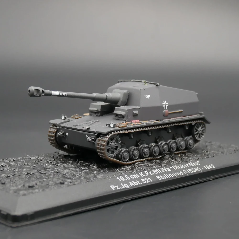 

Литье под давлением в масштабе 1:72, Pz.Sfl.IVa Max, немецкое противотанковое оружие Второй мировой войны, коллекция оригинальных сувенирных украше...