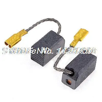 

Generic Electric Motor Parts Carbon Brushes 18mm x 7mm x 6mm 2 Pcs