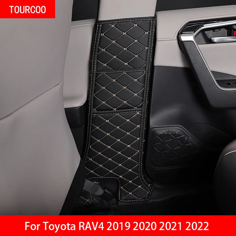 

Для Toyota RAV4 XA50 2019 2020 2021 2022 B-Pillar Kick Pad аксессуары для модификации интерьера