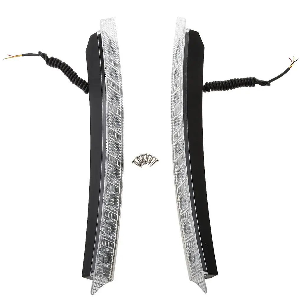 

Дневные ходовые огни с 9 светодиодами, 2 шт., универсальный поворотный индикатор для автомобиля