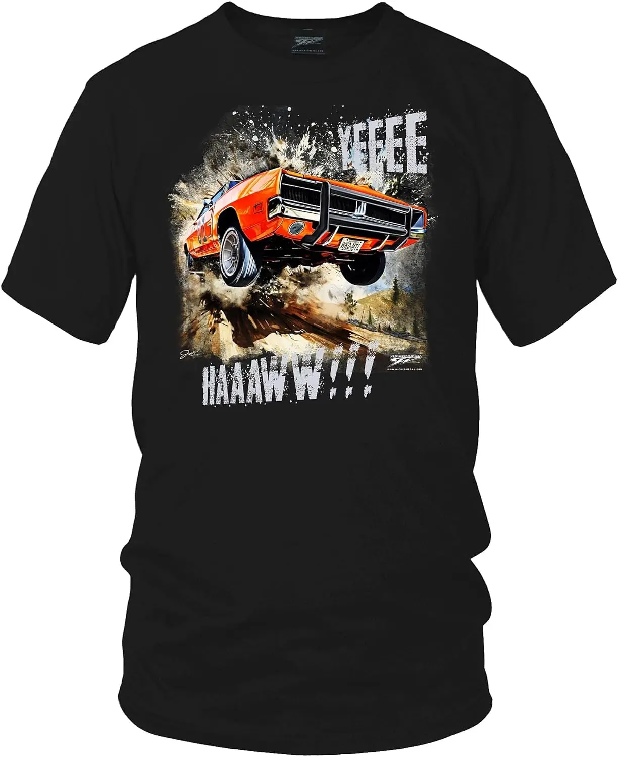 Автомобильный стрибок Dukes Yeehaw рубашка of Hazzard Muscle Car