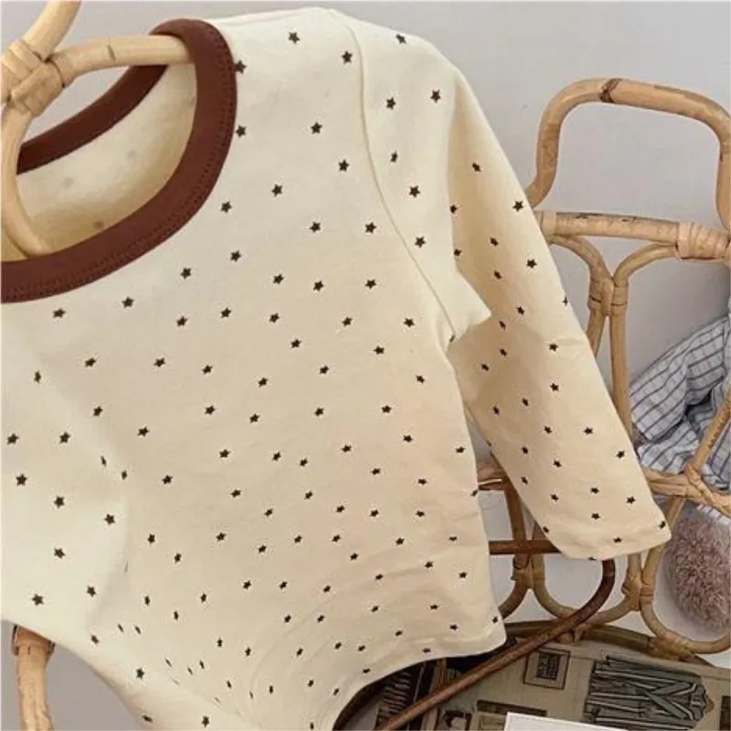 2 шт. Детские хлопковые Пижамные комплекты для новорожденных 12-5 лет