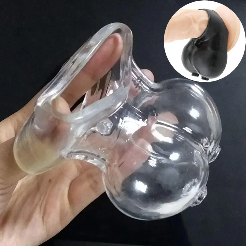 Мягкая клетка для мошонки шариковые носилки эрекция TPE кольца пениса задержка