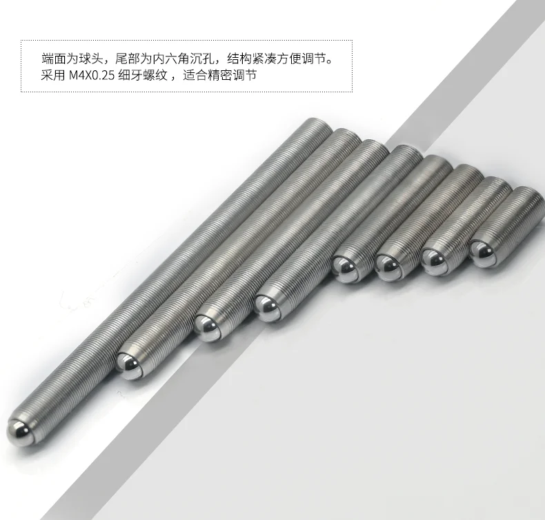 M4x0.25 точный винт с тонкими зубьями регулирующий оптический резьбовой вторичный