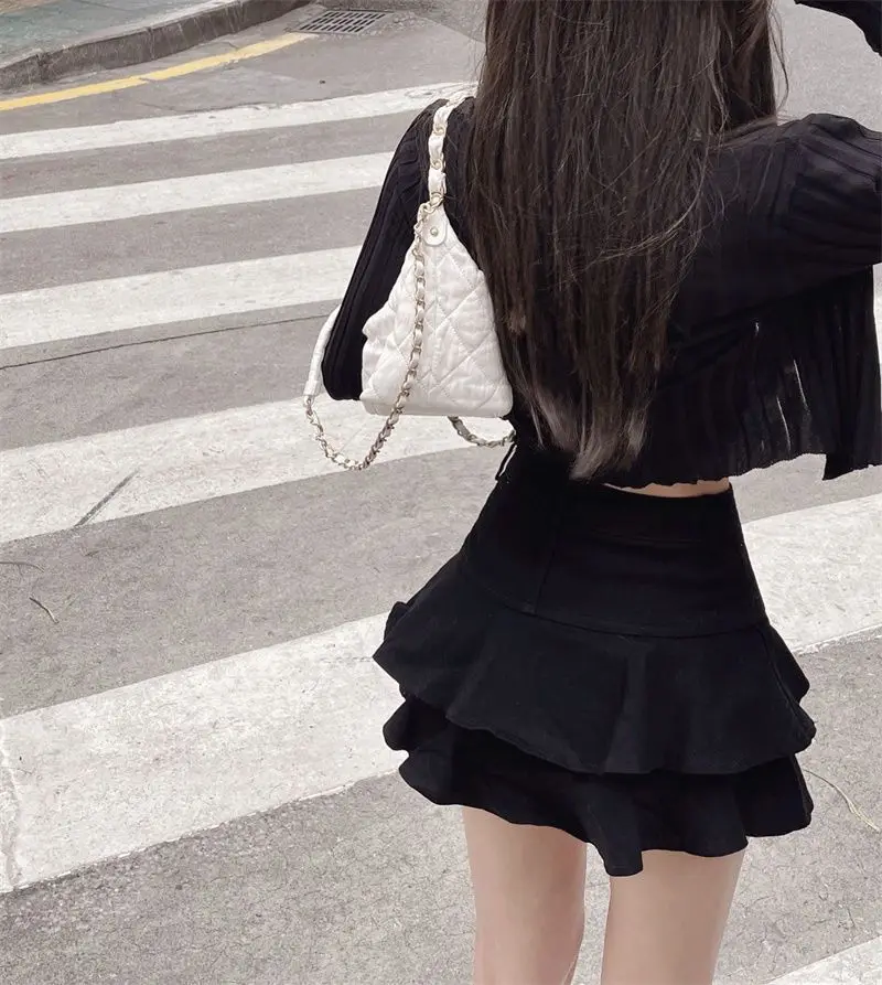 Новая белая джинсовая короткая юбка шорты для женщин Летняя корейская мода с