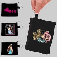 canvas shopping coin purse mini luxury small bag ladies cosmetic bag multifunctional bags small gift for mom clutch wallet