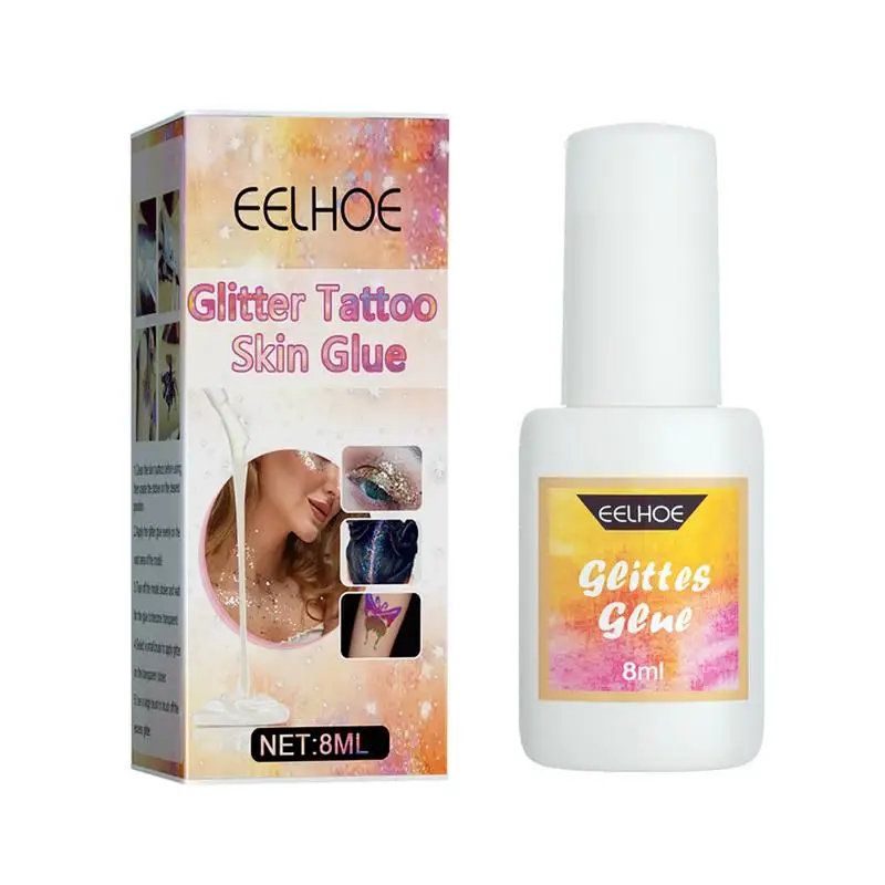 

Glitter Tattoo Glue Temporary Tattoo Glue Water-based Adhesive Glitter Tattoo Adhesive For Halloween Carnival Theme Party