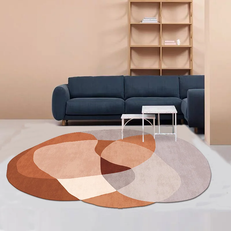 

Nordic Creative Irregular Rug Living Room Large Area Rug Coffee Table Mat Home Decoration Entrance Doormat