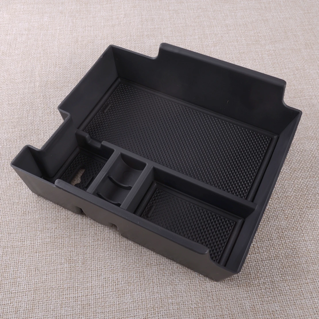 НОВЫЙ органайзер на подлокотник центральной консоли, лоток для хранения, держатель, контейнер, подходит для Ford Explorer 2012-2015 2016 2017 2018 2019, черный