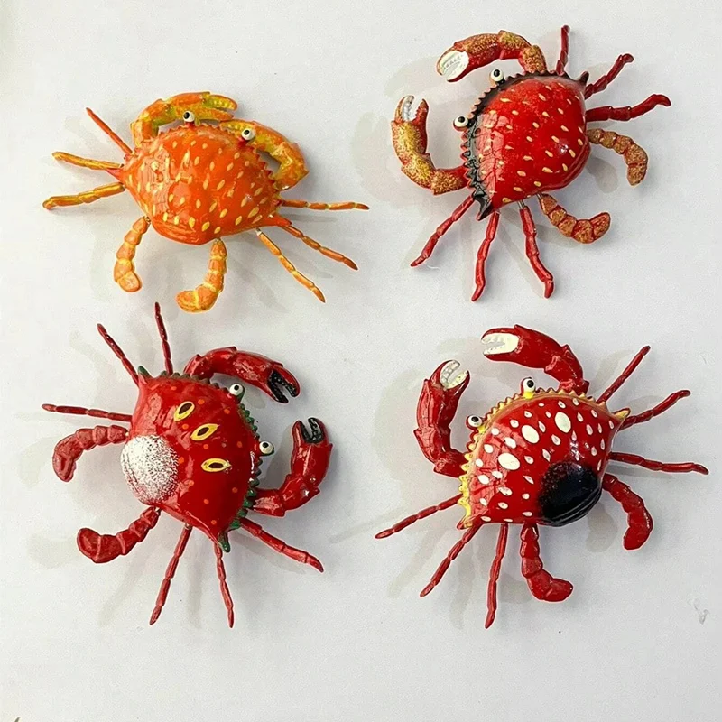 Милый краб украшение для дома магнит на холодильник милое кухонный подарок