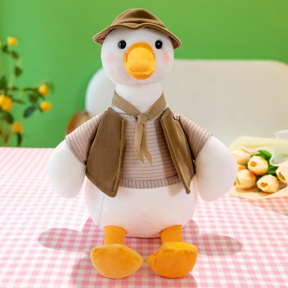 

30/45/55cm Fashion Stuffed Animal Toy Cartoon Duck Doll Pillow Plush Doll Cozy Touch Sofa Ornament
