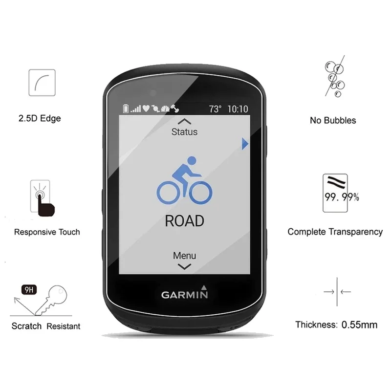 5 шт. закаленное стекло для Garmin Edge 130 520 Plus 530 820 830 1040 1030 GPS велосипедный секундомер