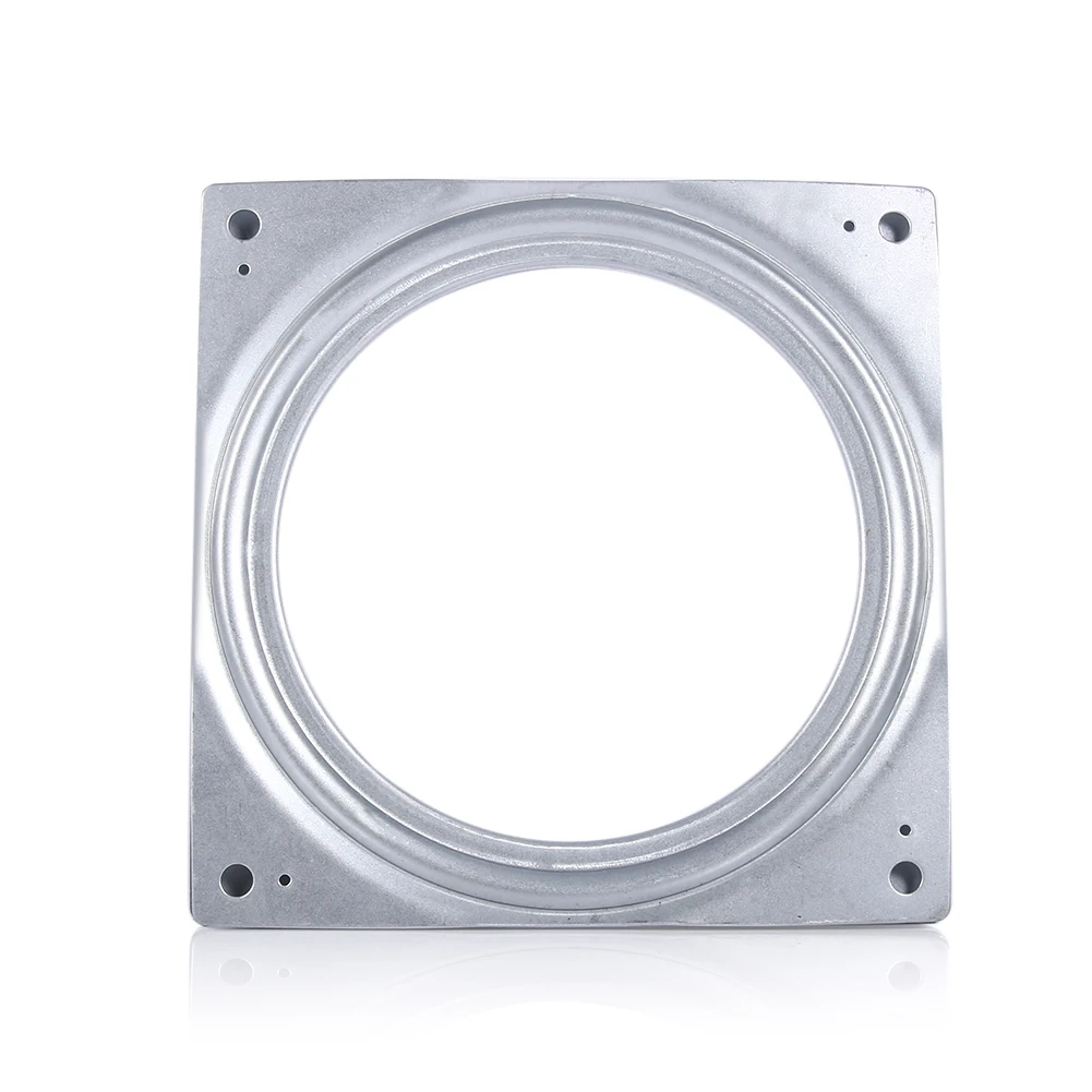 

6 Inch Square Metal Rotating Swivel Plate TV Desk Lazy Susan Turntable Bearing