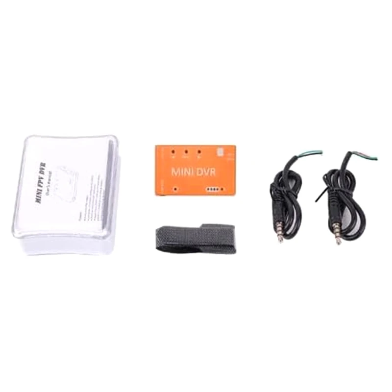 Мини FPV DVR видеомагнитофон Встроенный аккумулятор 3 7 в 400 мАч для радиоуправляемые