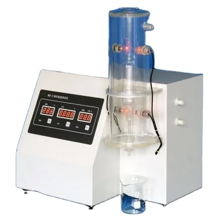 

Auto-alarming gelatin test bloom viscometer