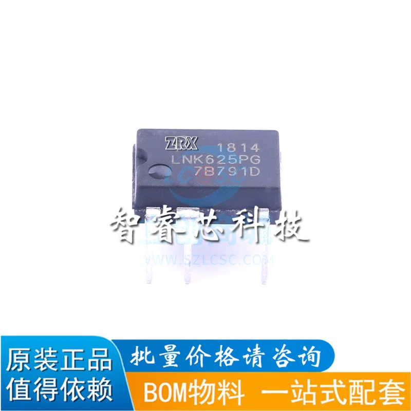 

10Pcs/Lot New Original LNK625 Power Management Chip LNK625PG In-Line DIP7