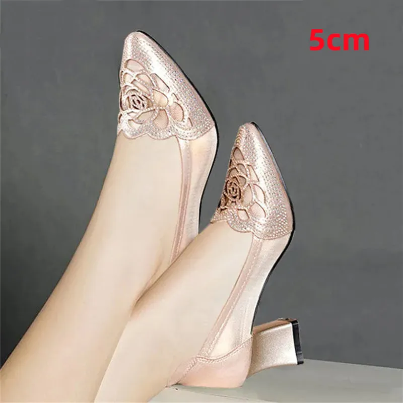 

Cresfimix Zapatos De Mujer; Милые женские дышащие туфли на квадратном каблуке без застежки; Сезон весна-лето; Модные женские туфли-лодочки; A714