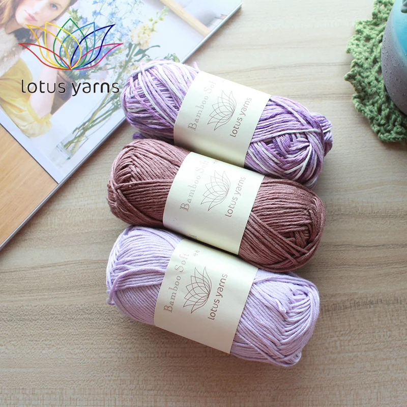 

100% Бамбуковая пряжа ручная вязка крючком камвольный вес прохладное лето для детской одежды шарфы сумка для шляп и ремесленных проектов